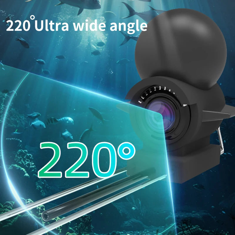 Dodosee 15-50m Underwater WiFi Fishing Camera 2025 New HD Fish Finder with Transmitter Lake Sea IOS&Android Fishing Accessories
