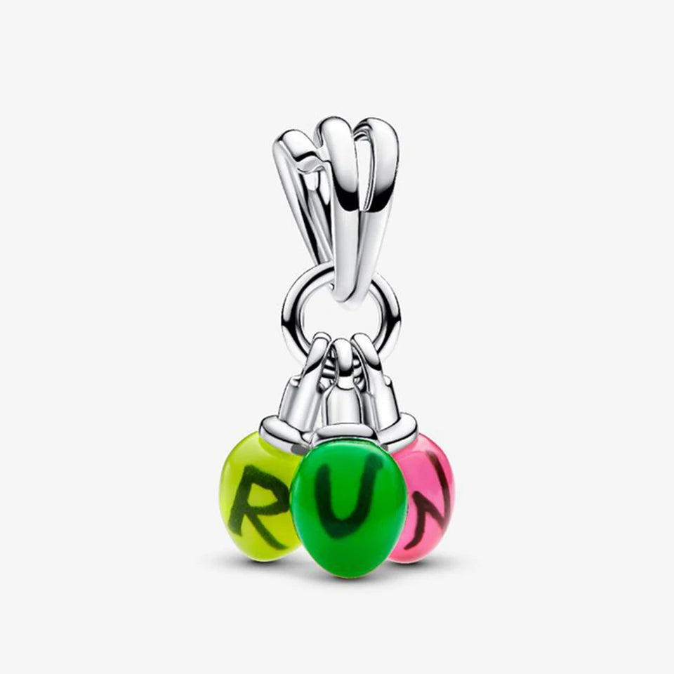 New 925 Silver Lucky Sparkling Love Cannibal Flower Beads Hot Selling Eternal Monster Gem Pendant Fashion DIY Charm Jewelry Gift
