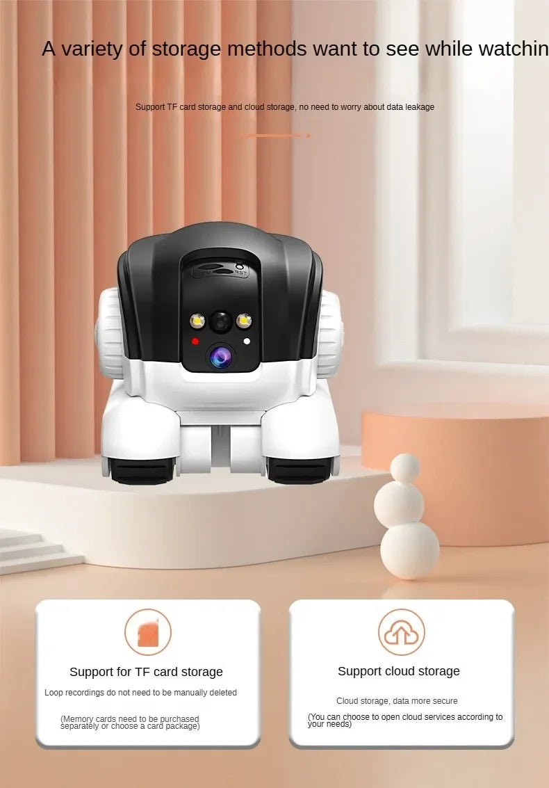3MP HD WIFI Camera PTZ IP Security Protection Surveillance Camera Auto Tracking Baby Pets Monitor Smart Home Robot Cameras