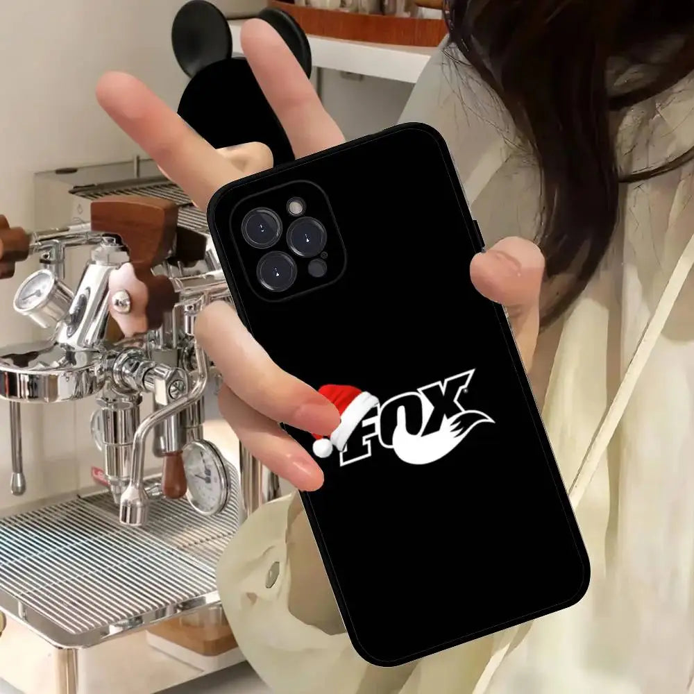 Motorcycle F-Foxes Soft Back Phone Cover Case For IPhone 17 16 Pro Max 15 12 11 16e 13 Mini 14 15 Plus