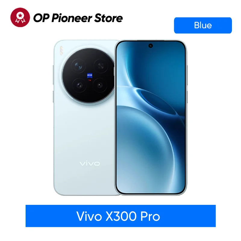Vivo X300 Pro 5G smartphone android MediaTek Dimensity 9500  200MP Zeiss APO Super Telephoto Lens 6.78”AMOLED 120hz 6510mAh NFC