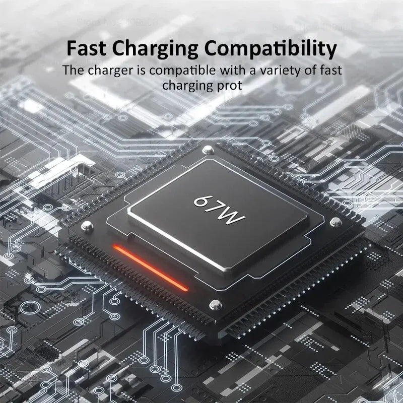 Original 67W 6A USB Super Fast Charging Charger Adapter For Xiaomi Mi 12 11 Type C Cable POCO X5 X4 Pro Redmi Note 10 11 Charge