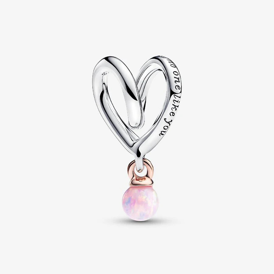 New 925 Silver Lucky Sparkling Love Cannibal Flower Beads Hot Selling Eternal Monster Gem Pendant Fashion DIY Charm Jewelry Gift