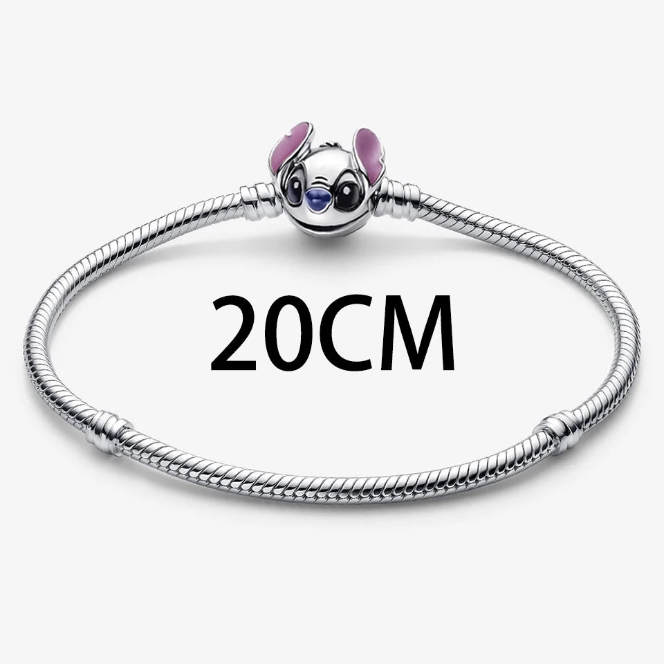 New 925 Silver Gold Bear Love Dog Bead Eternal Lucky Leaf Pumpkin Car Pendant Fashionable DIY Charm Exquisite Jewelry Gift