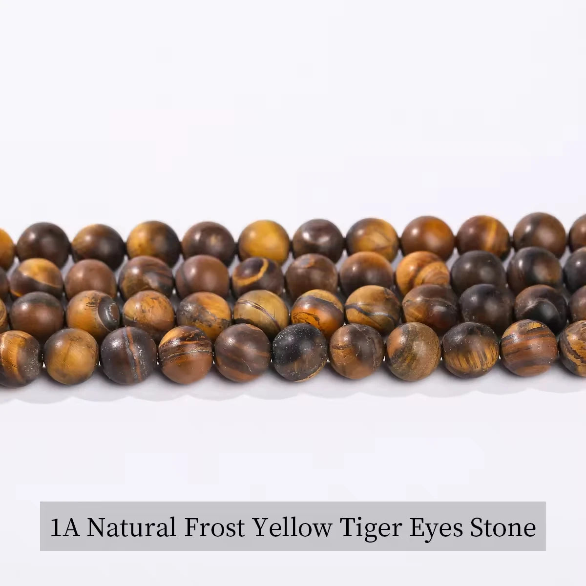 Natural Stone Yellow Red Blue Tiger's Eye Bead Round Loose Spacer Bead 4-12mm For Jewelry Making Diy Necklace Bracelet Accessoy
