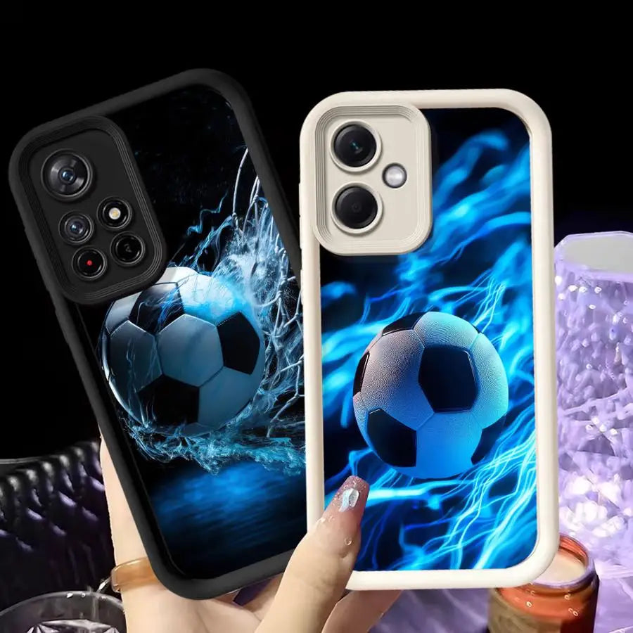 Football Phone Case for Xiaomi Redmi A1 A2 Plus A4 13 12 A3 Soft Shell