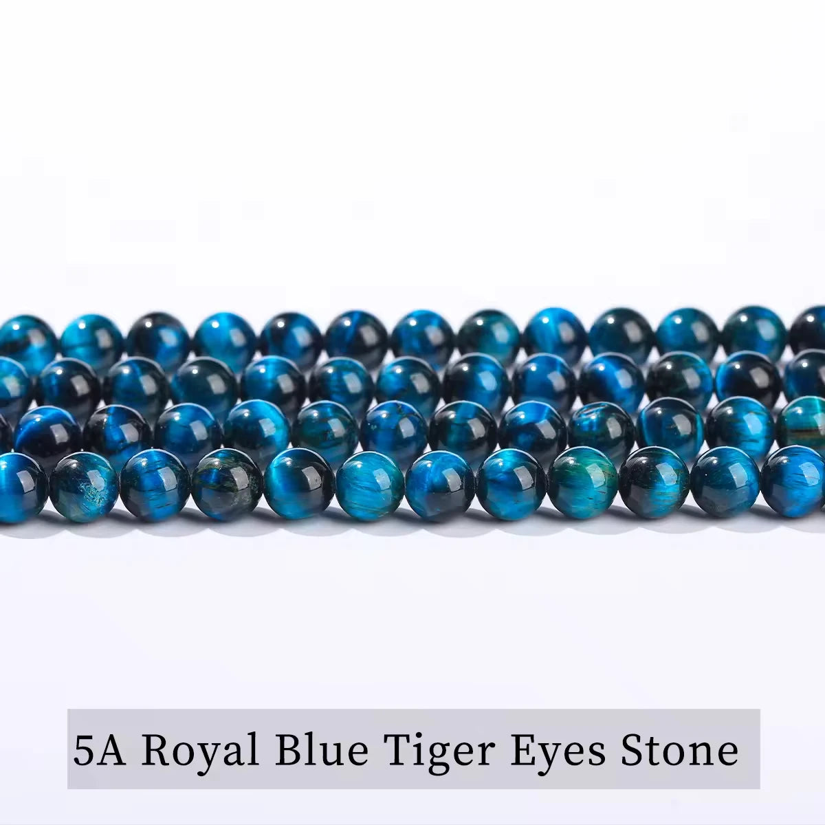 Natural Stone Yellow Red Blue Tiger's Eye Bead Round Loose Spacer Bead 4-12mm For Jewelry Making Diy Necklace Bracelet Accessoy