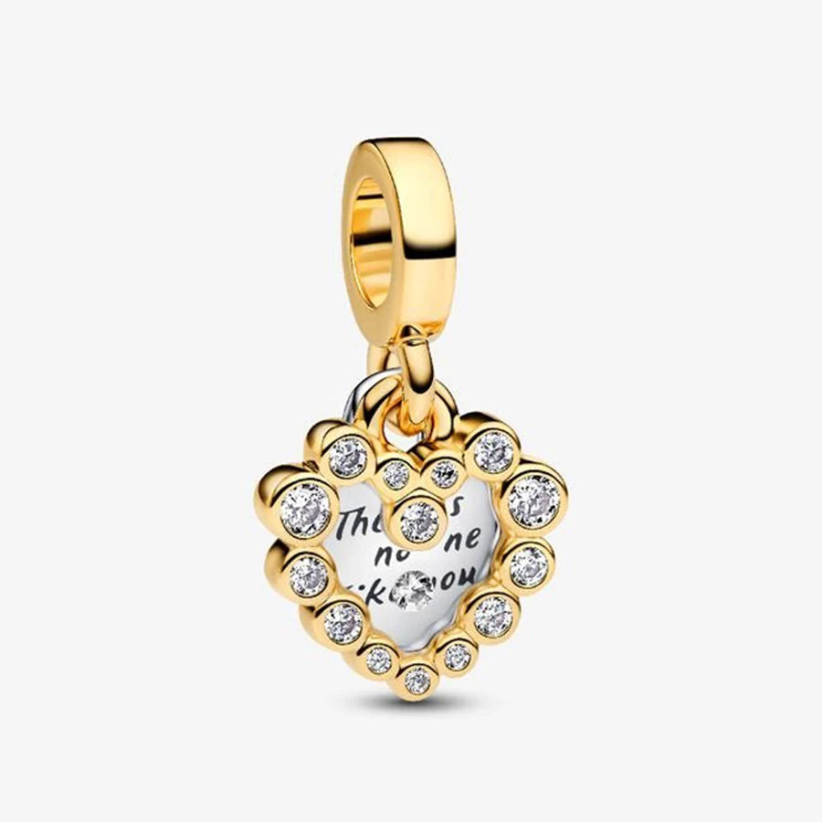 New 925 Silver Lucky Sparkling Love Cannibal Flower Beads Hot Selling Eternal Monster Gem Pendant Fashion DIY Charm Jewelry Gift