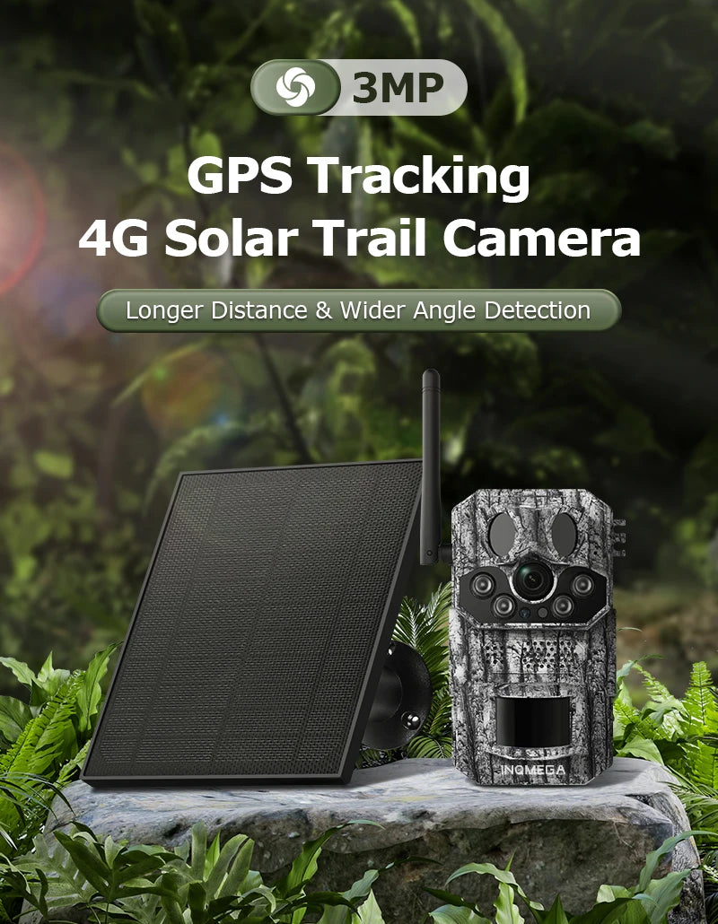 4G Trail Camera HD Video 12MP Images PIR Super-Fast Reflex Trigger Night Vision Wildlife Camera with APP Infrared Camera