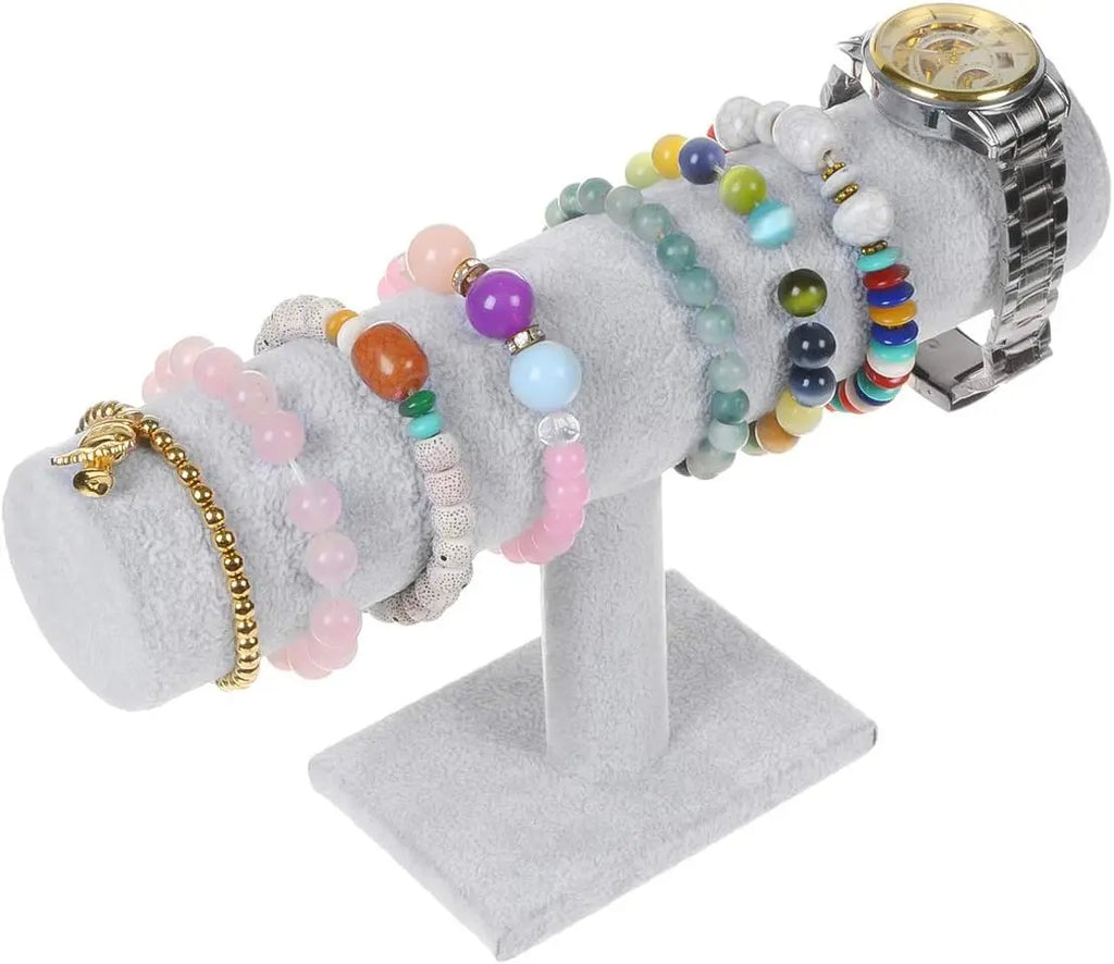 Cross-border Popular Jewelry Display Frame, Suede Bangle Frame, Display Props Shelf, Bangle Bracelet Hair Ring Display Props