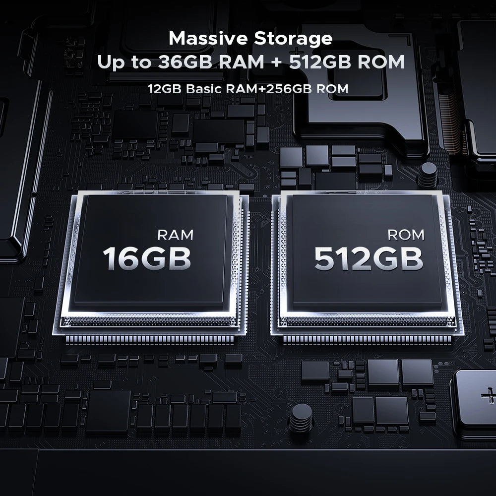 Global Version DOOGEE Blade GT Ultra 5G Rugged Phone Dimensity 7300 6.72" 16GB 512GB 10.5mm Ultra-thin Light Effect Cell Phone