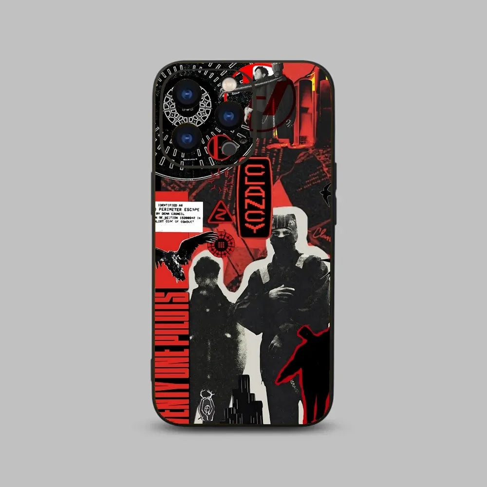 Twenty One P-Pilots Phone Case For Iphone 15 11 13 14 Pro Max 7 8 Plus X Xr Xs Max Se2020 12mini Cover Case