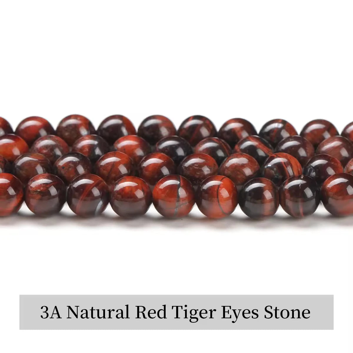 Natural Stone Yellow Red Blue Tiger's Eye Bead Round Loose Spacer Bead 4-12mm For Jewelry Making Diy Necklace Bracelet Accessoy
