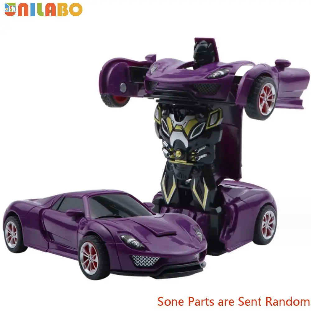 Amazing Transforming Sports Car Deformation Toy, Inertial Sliding Racing Bike, Automatic Transform, Incredible Boys Gift Idea!