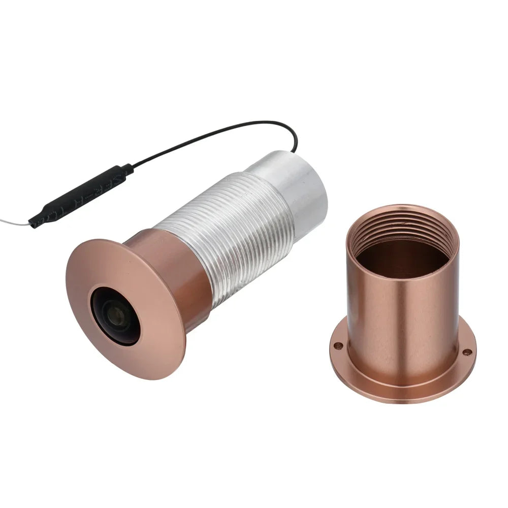 1.66mm Lens Door Eye Hole Wired IP Camera 1080P 170 Degree Wide Angle FishEye CCTV Security Mini Camera Audio TF Card Slot Onvif