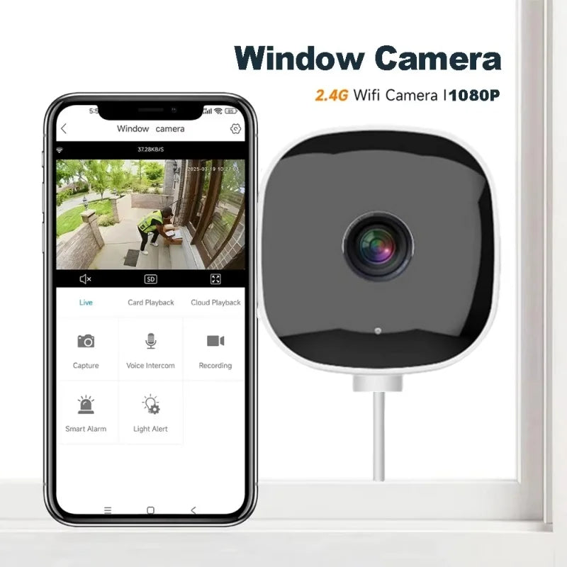 4K WiFi Camera Safety Monitor Mini 1080P HD Camcorders Indoors Night Version Video Intelligent Camera Security Protection NEW