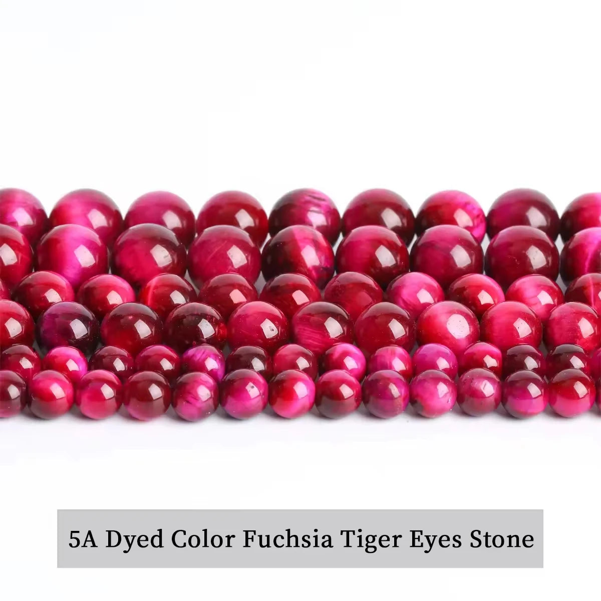 Natural Stone Yellow Red Blue Tiger's Eye Bead Round Loose Spacer Bead 4-12mm For Jewelry Making Diy Necklace Bracelet Accessoy