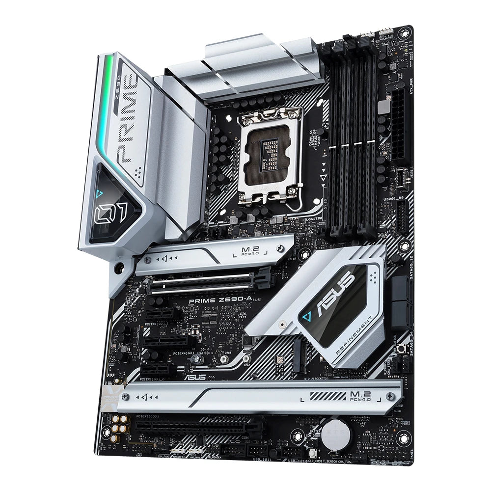 ASUS PRIME Z690-A Motherboard Support i9-14900KF i7-13700K i5-12400F i3-12100 CPU LGA 1700 Socket 4xDDR5 4xM.2 PCIe 5.0 ATX