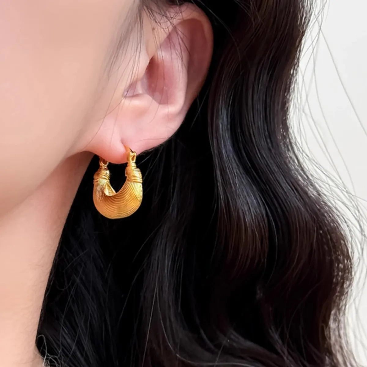New 925 Sterling Silver Stud Earrings Golden Pretzel Clear CZ Geometric Punk For Women Girl Gift Jewelry Dropshipping Wholesale