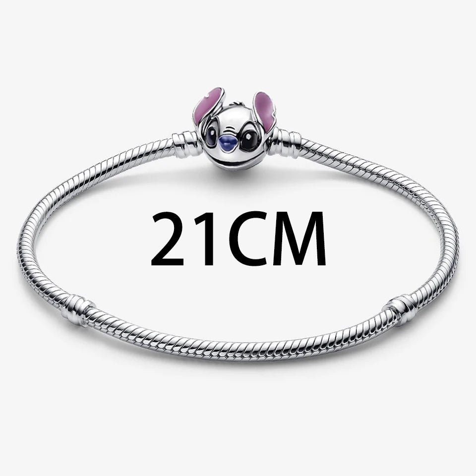 New 925 Silver Gold Bear Love Dog Bead Eternal Lucky Leaf Pumpkin Car Pendant Fashionable DIY Charm Exquisite Jewelry Gift
