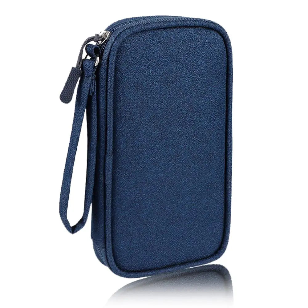 1pc Electronic Organizer Small Travel Cable Organizer Bag, Digital Gadget Organizer Case, Waterproof Travel Gear Storage