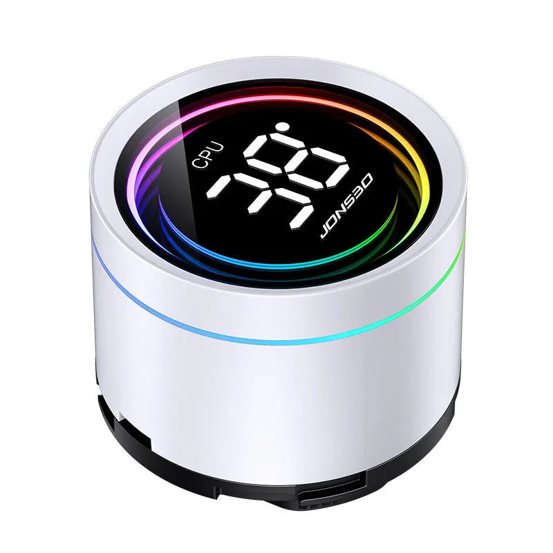 JONSBO TH-240 CPU Water Cooler Cold head digital display Integrated Water-cooled Radiator LGA1700 1851 1200 115X AM4 AM5