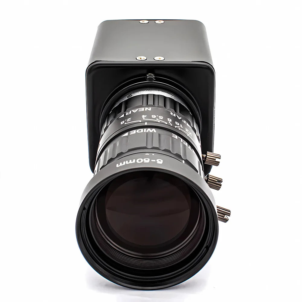 4K USB3.0 Camera 1/1.8" Inch IMX678 Sensor 3840x2160 60FPS 10X Zoom Varifocal High Quality Lens Plug Play UVC Support Video Live