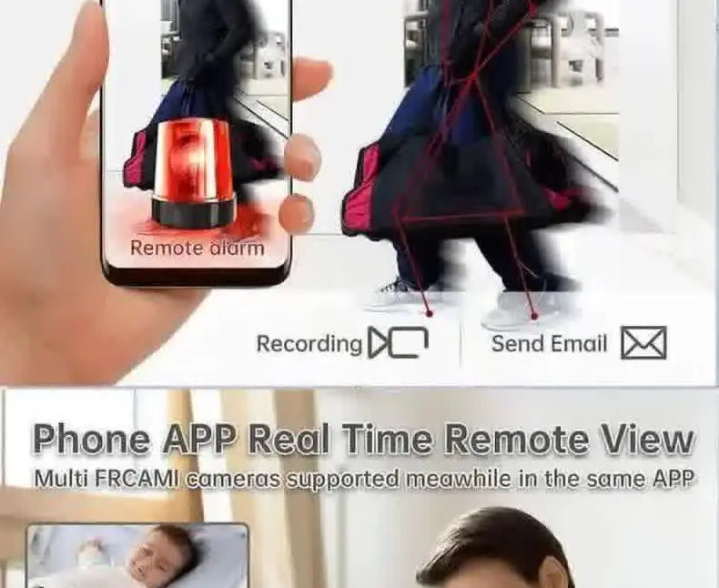 Mini Camera WiFi Wireless Monitoring Security Protection Remote Monitor Camcorders Video Surveillance Smart Home