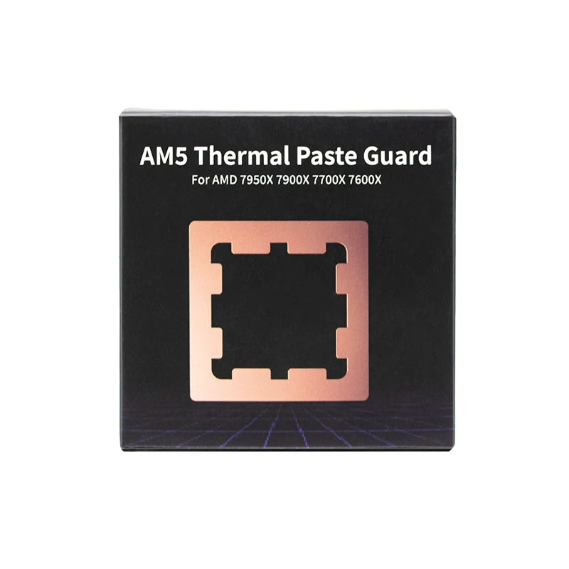 TEUCER AM5 CPU Armor Pure Copper Enhance Heat Dissipation Secure Frame Fill Protection Frame For AMD 7950X 7800X 7700X 7600X