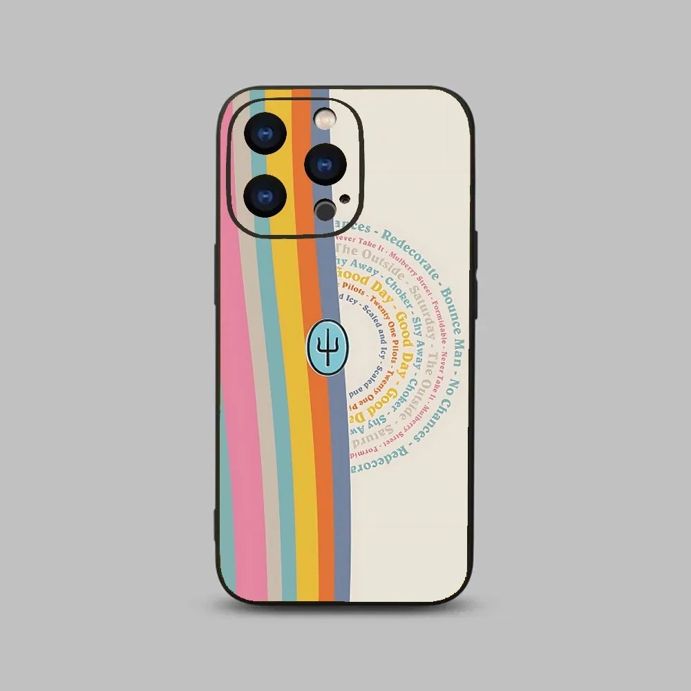 Twenty One P-Pilots Phone Case For Iphone 15 11 13 14 Pro Max 7 8 Plus X Xr Xs Max Se2020 12mini Cover Case