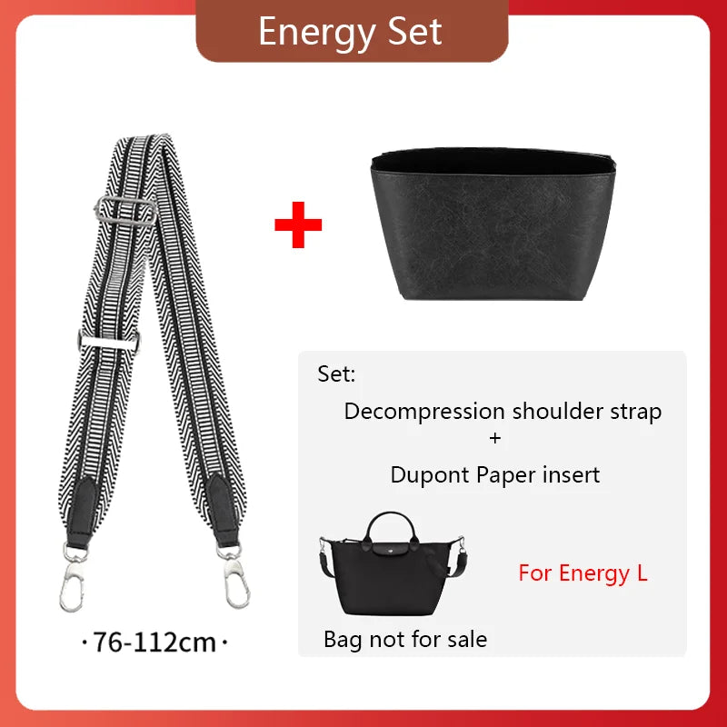 Bag Organizer Insert For Longchamp Energy Small Medium Mini Bag Dupont Paper Bag Support Bag Insert Inner Bag Bag Accessories