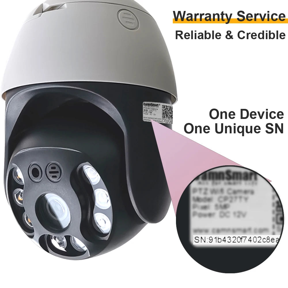 4MP Tuya E27 Light Bulb Camera Outdoor WIFI  IP66 Waterproof Smart Life Two Way Talk Human Body Motion Detection Easy Install
