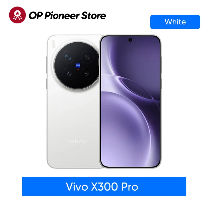 Vivo X300 Pro 5G smartphone android MediaTek Dimensity 9500  200MP Zeiss APO Super Telephoto Lens 6.78”AMOLED 120hz 6510mAh NFC