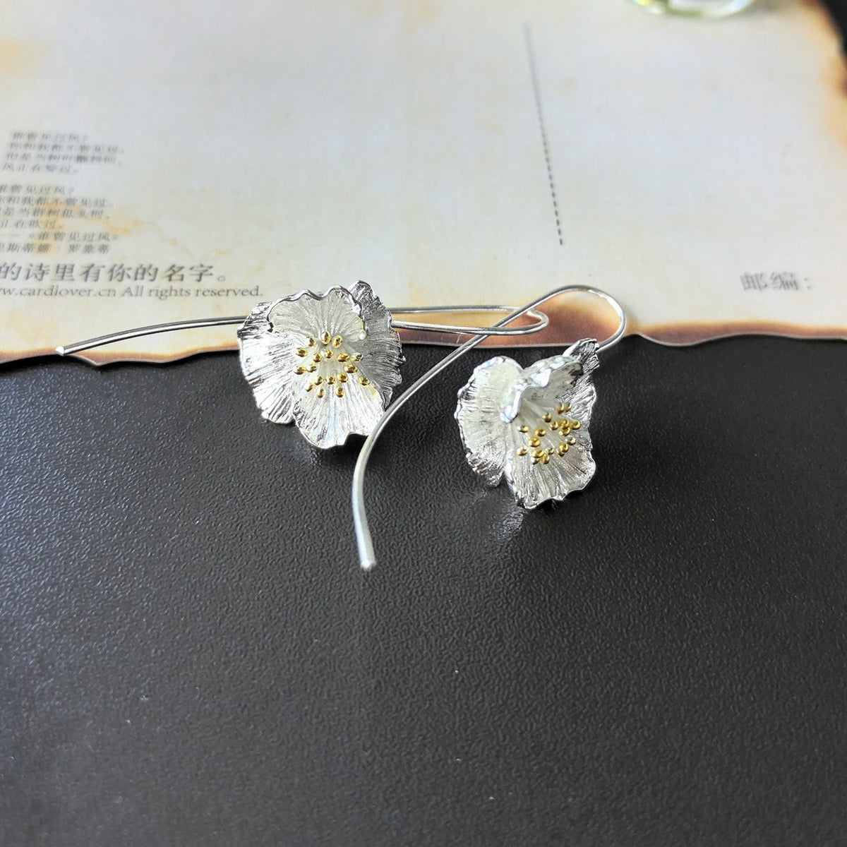 New 925 Sterling Silver Stud Earrings Golden Pretzel Clear CZ Geometric Punk For Women Girl Gift Jewelry Dropshipping Wholesale