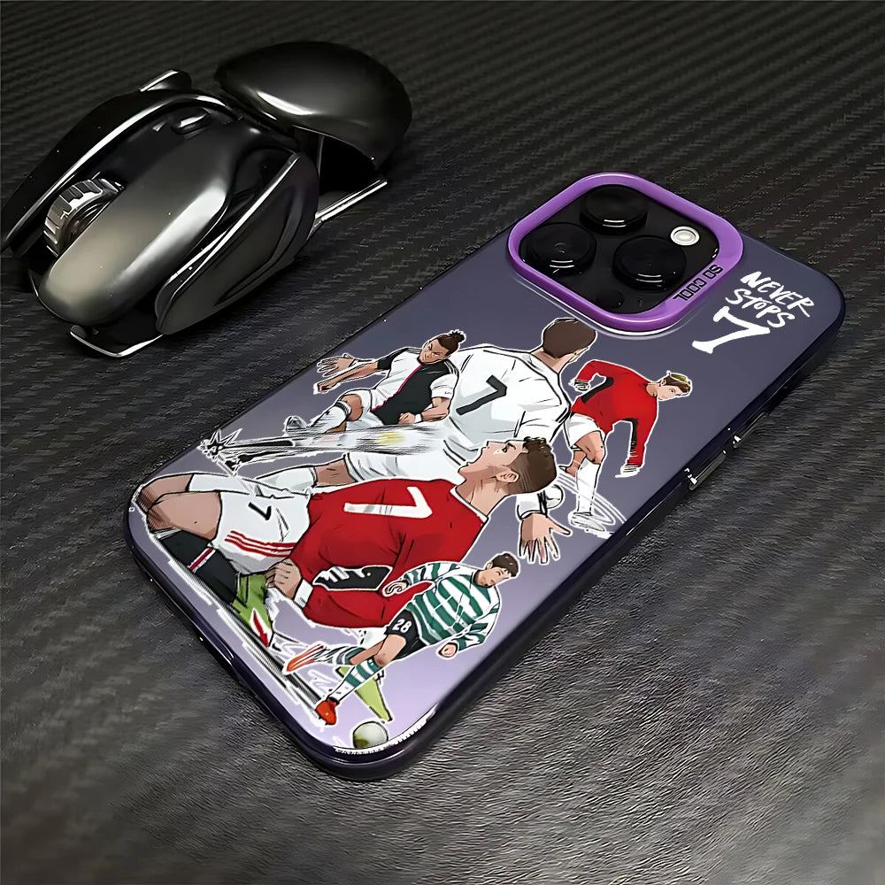 Football champion C-CR7S Phone Case for Oppo Reno14 Reno13 Reno12 Reno11 Reno10 Reno8 Reno7 Z F T Pro Plus 4 5G Matte Back Cover