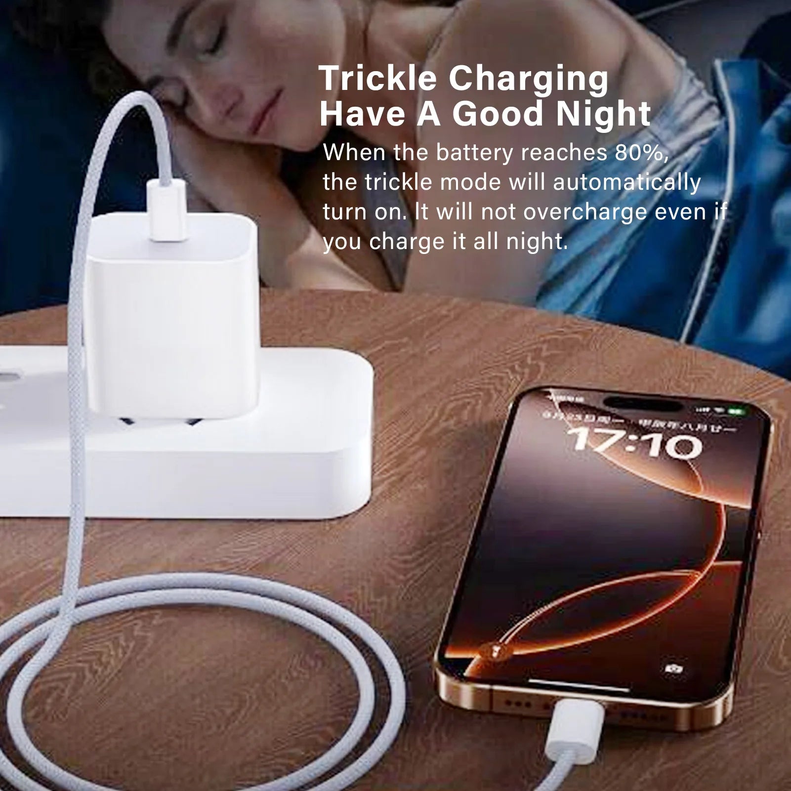 Original USB-C Cable for iPhone 16 15 Pro PD60W fast Charger wire for Huawei Xiaomi Samsung Google Type C braided Cable with box