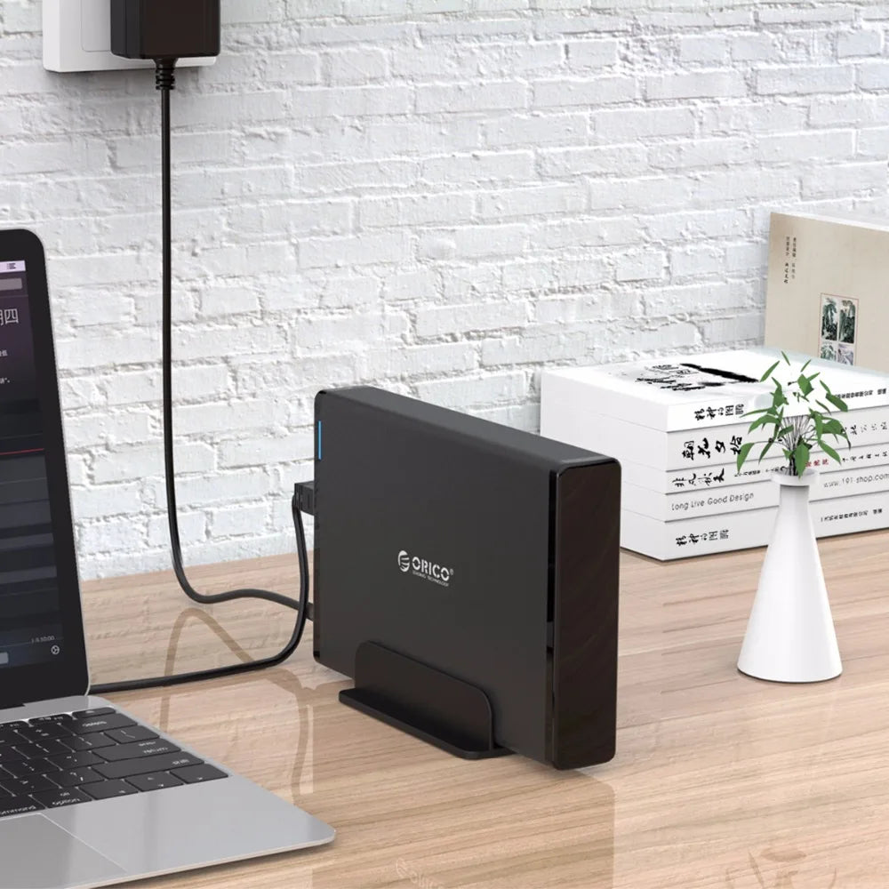 ORICO 3.5'' HDD Case SATA to USB 3.0 Adapter External Hard Drive Enclosure for 2.5" 3.5" SSD Disk HDD Case for PC