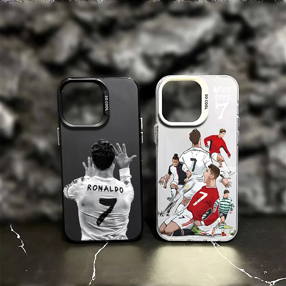 Football champion C-CR7S Phone Case for Oppo Reno14 Reno13 Reno12 Reno11 Reno10 Reno8 Reno7 Z F T Pro Plus 4 5G Matte Back Cover