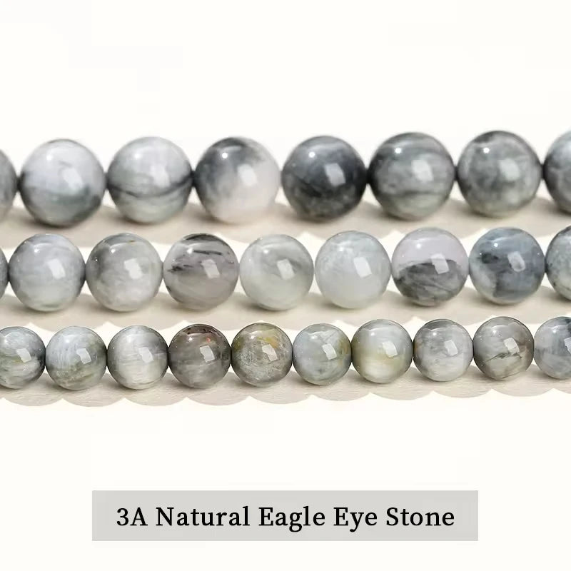 Natural Stone Yellow Red Blue Tiger's Eye Bead Round Loose Spacer Bead 4-12mm For Jewelry Making Diy Necklace Bracelet Accessoy