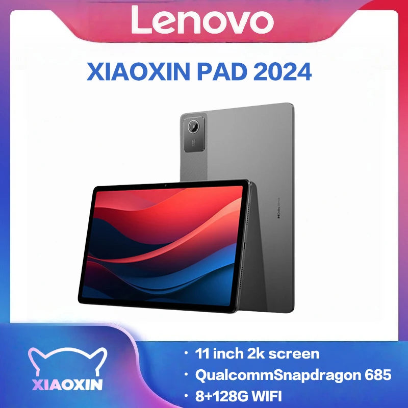 Lenovo Xiaoxin Pad 2024 11-inch Qualcomm Snapdragon 685 8+128G Gray