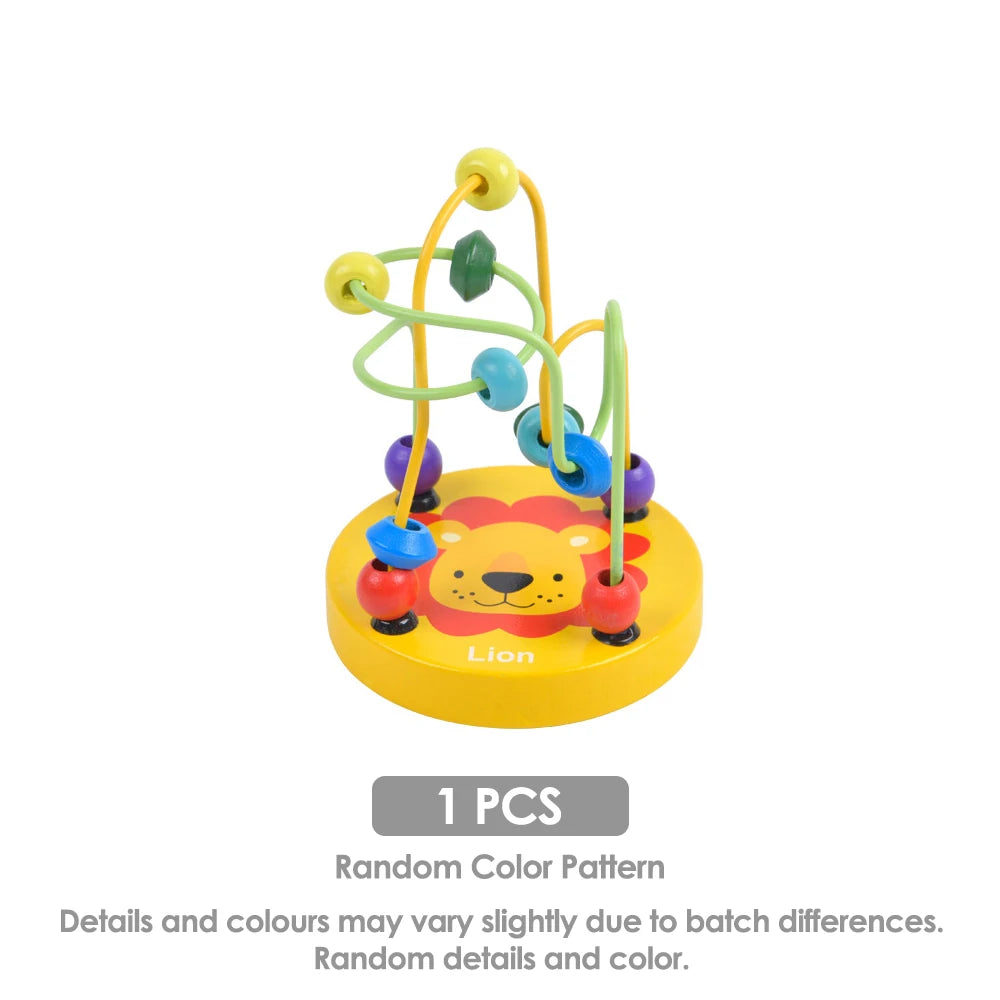 Montessori Baby Toys 9 in 1 Wooden Musical Set: Xylophone Rattle Drum Bell 3D Puzzles Sensory Learning Gifts for 0-12 Months 1-3