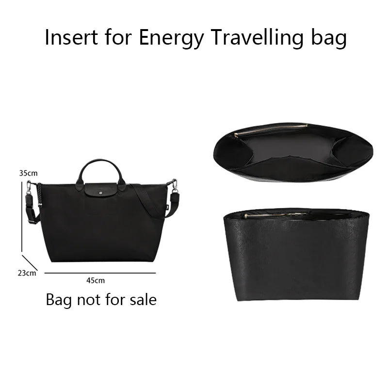 Bag Organizer Insert For Longchamp Energy Small Medium Mini Bag Dupont Paper Bag Support Bag Insert Inner Bag Bag Accessories