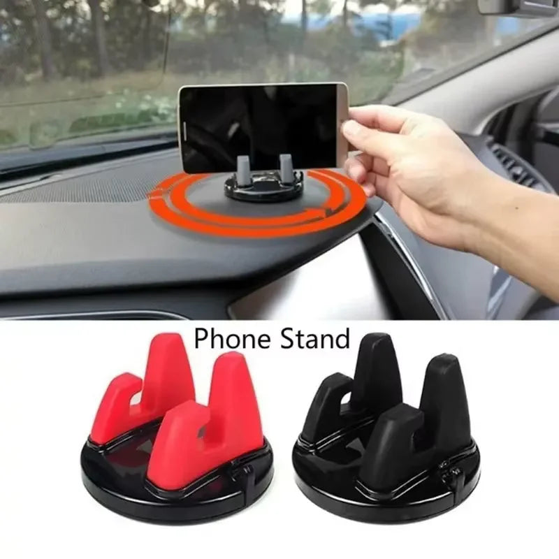 360° Rotatable Mobile Phone Holder Car Bracket Non-Slip GPS Navigation Car Mount Stand Support in Car Universal for All Phones