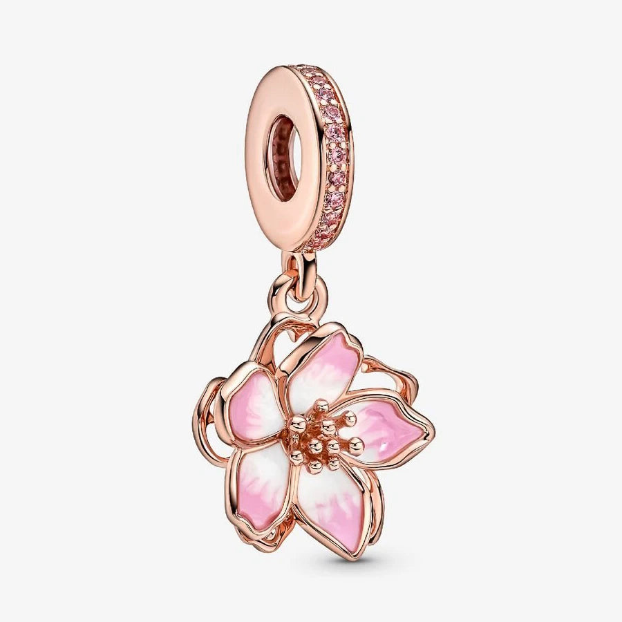 New 925 Silver Lucky Sparkling Love Cannibal Flower Beads Hot Selling Eternal Monster Gem Pendant Fashion DIY Charm Jewelry Gift