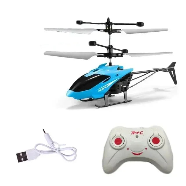 Mini RC Drone Rechargeable No Remote Control RC Helicopters Drone Toys Induction Hovering Safe Fall-resistant Rc Airplane