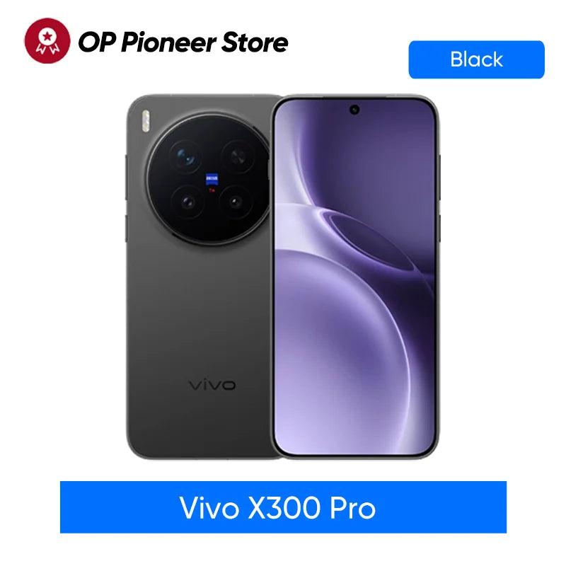 Vivo X300 Pro 5G smartphone android MediaTek Dimensity 9500  200MP Zeiss APO Super Telephoto Lens 6.78”AMOLED 120hz 6510mAh NFC
