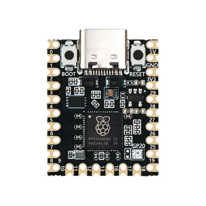 RP2350 Mini Development Board RP2350A chip SuperMini pico 2 RP2350 4MB Flash/520KB SRAM temperature sensor SPI/I2C/UART/ADC