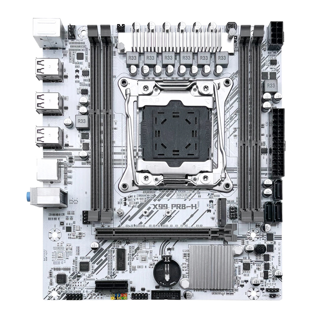 MACHINIST PR8-H X99 Motherboard LGA2011-3 With Intel Xeon E5 2676 V3 CPU Dual-channel DDR3 16Gb 1333MHz RAM for Gaming Computer
