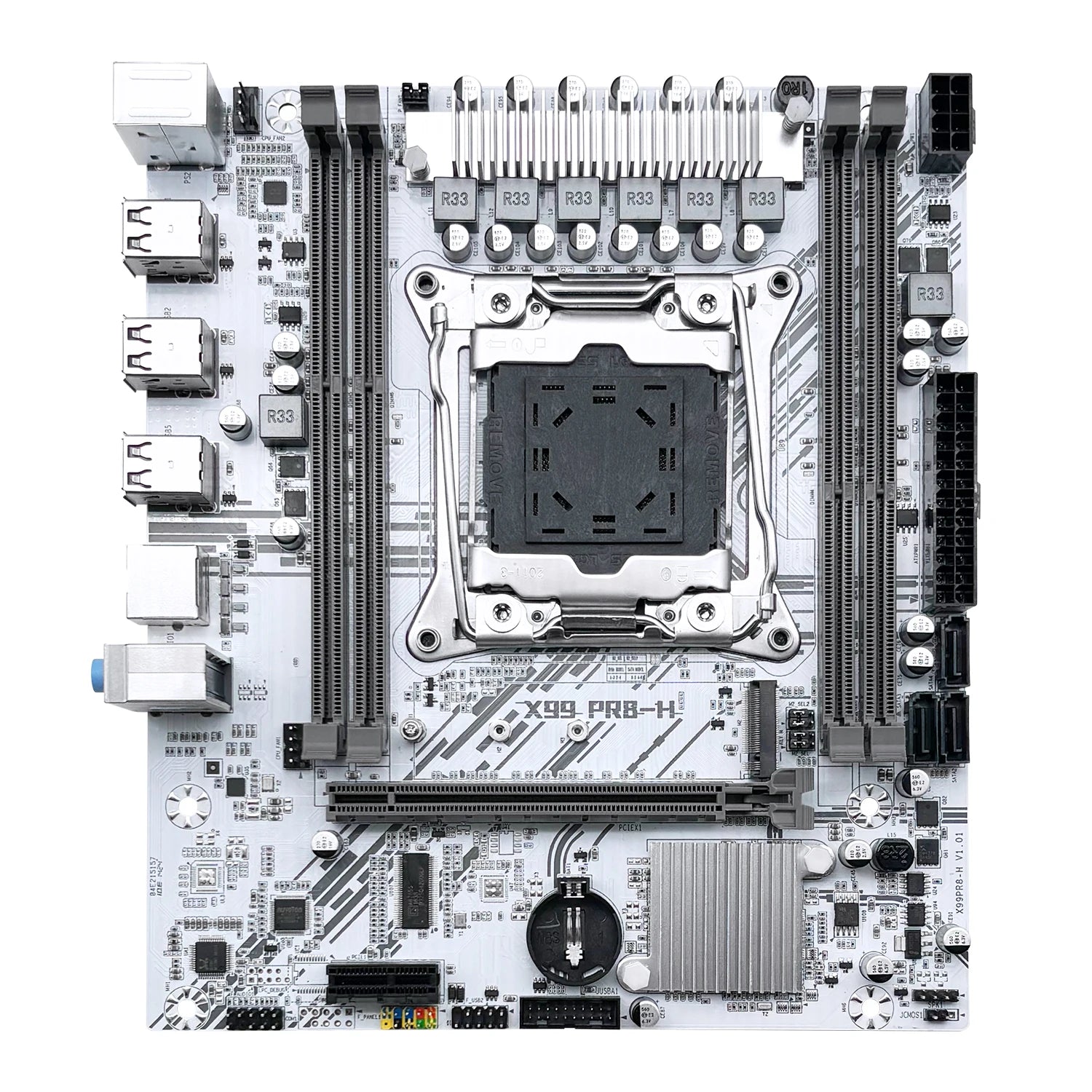 MACHINIST PR8-H X99 Motherboard LGA2011-3 With Intel Xeon E5 2676 V3 CPU Dual-channel DDR3 16Gb 1333MHz RAM for Gaming Computer