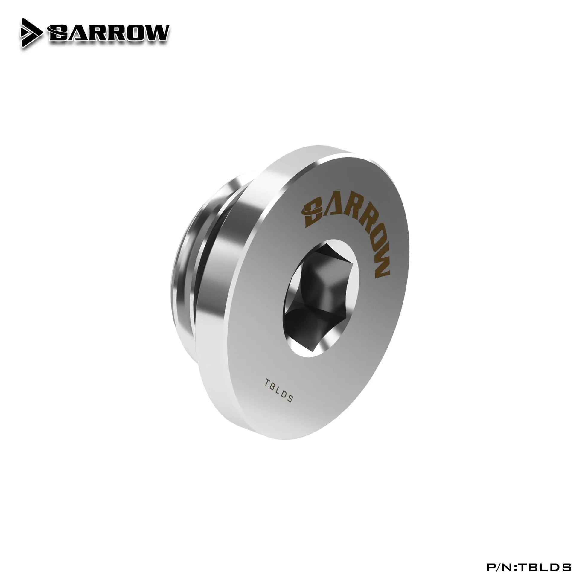 Barrow G1/4'' Plug Brass Sealing Lock Dragon Logo Special Edition Cooler Plug Computer Water Cooling Accessories Fitting